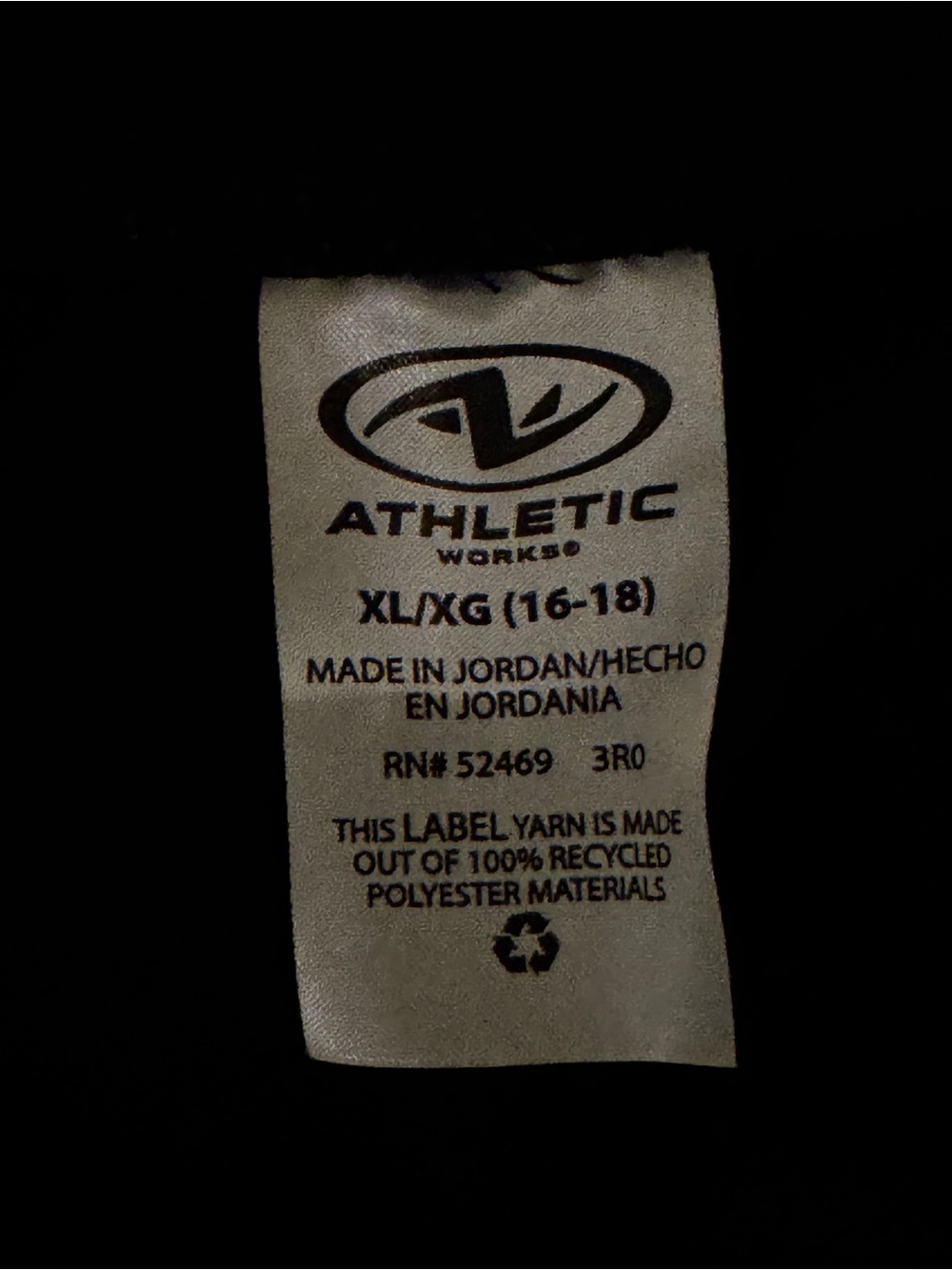 Athletic Works Knit Shorts Bundle of 3 Black Gray XL (16-18) - Picture 14 of 14